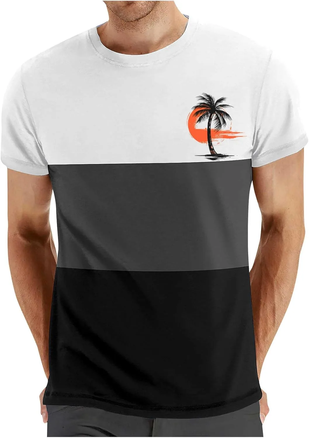 

Футболка мужская Casual Coconut Palm с коротким рукавом