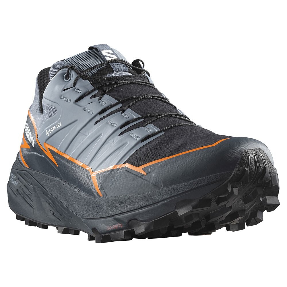 Беговые кроссовки Salomon Thundercross Goretex Trail, серый — фото 4