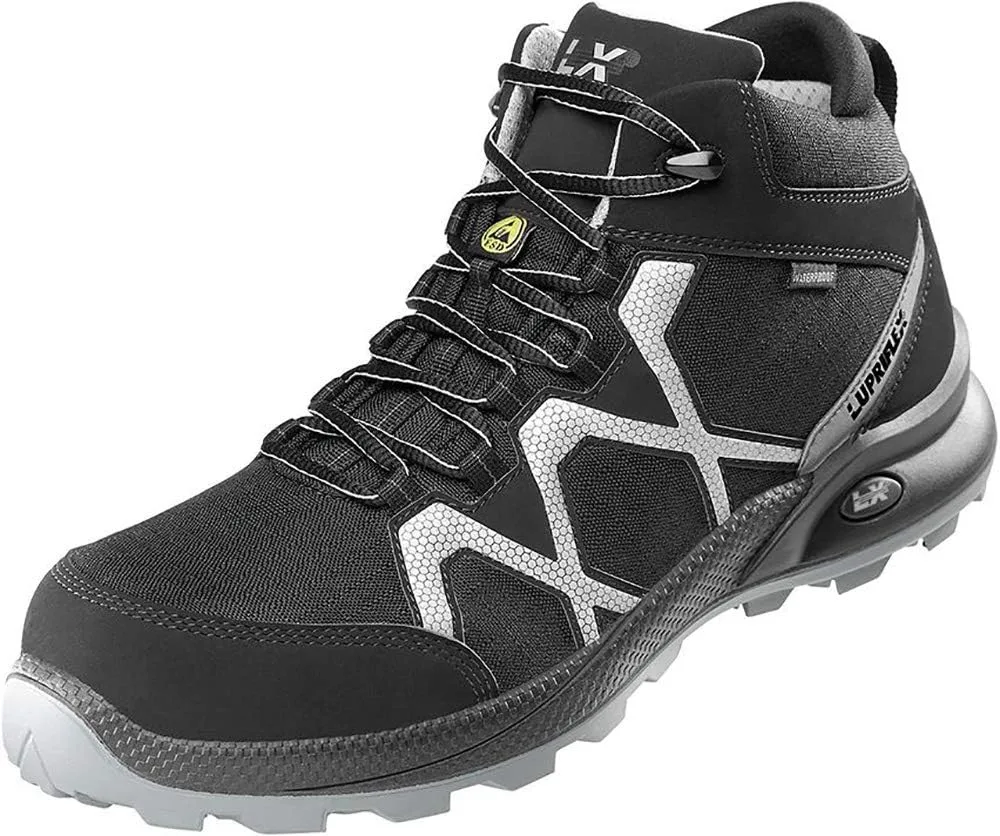 Защитные ботинки Speed Aqua Mid ESD Waterproof Medium High Lupriflex, черный/серый