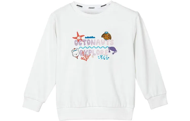 Свитшот Bright White Kids' Skechers, Bright White/0019
