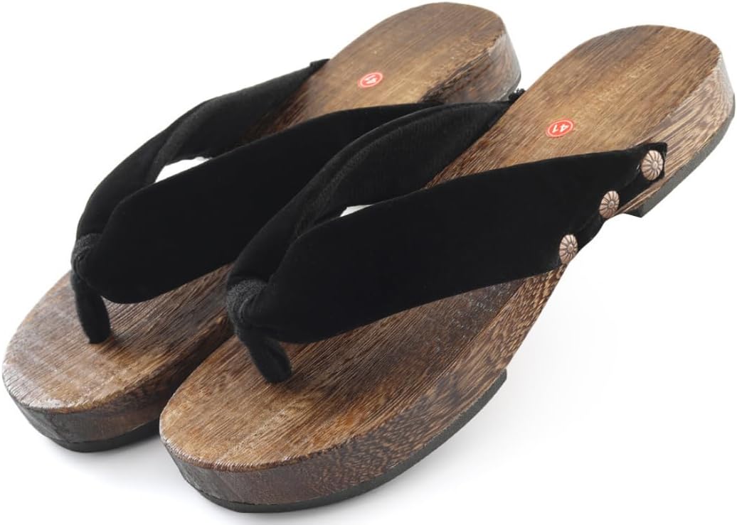 

Мужские японские косплей с принтом мультфильмов, традиционные кимоно, деревянные гета с толстой подошвой и нескользящие шлепанцы Lexamen, Style C