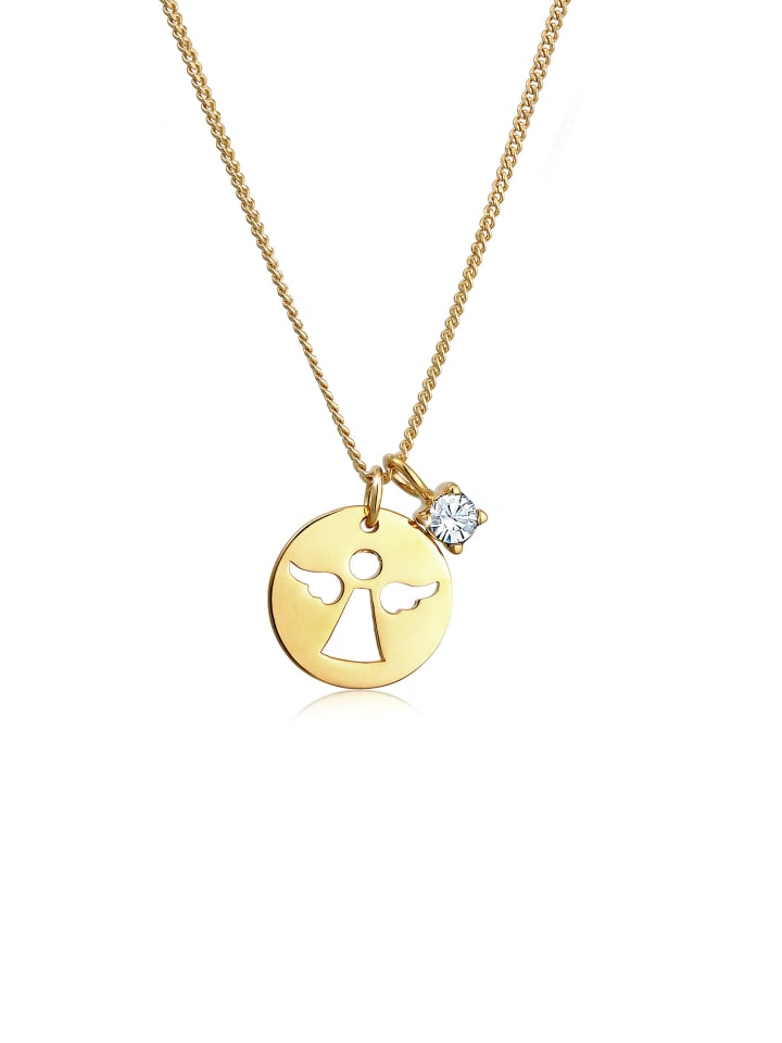 

Elli Колье в виде ангела из серебра 925 пробы с золотым покрытием