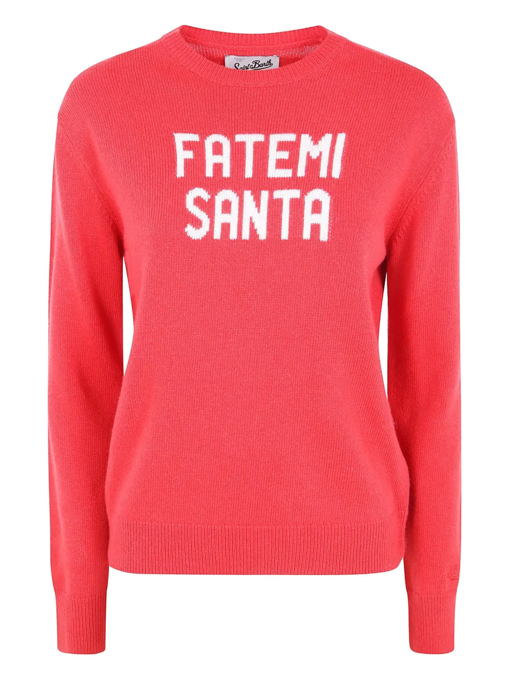 

Свитер с интарсией "Санта" Mc2 Saint Barth, красный