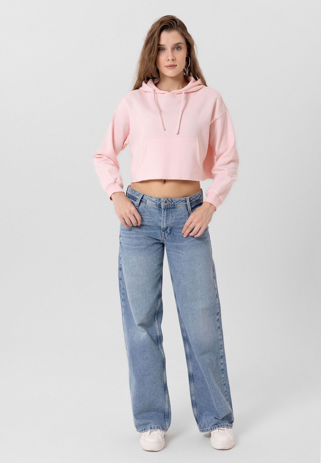 

Толстовка с капюшоном Jacey Quinn, светло-розовый