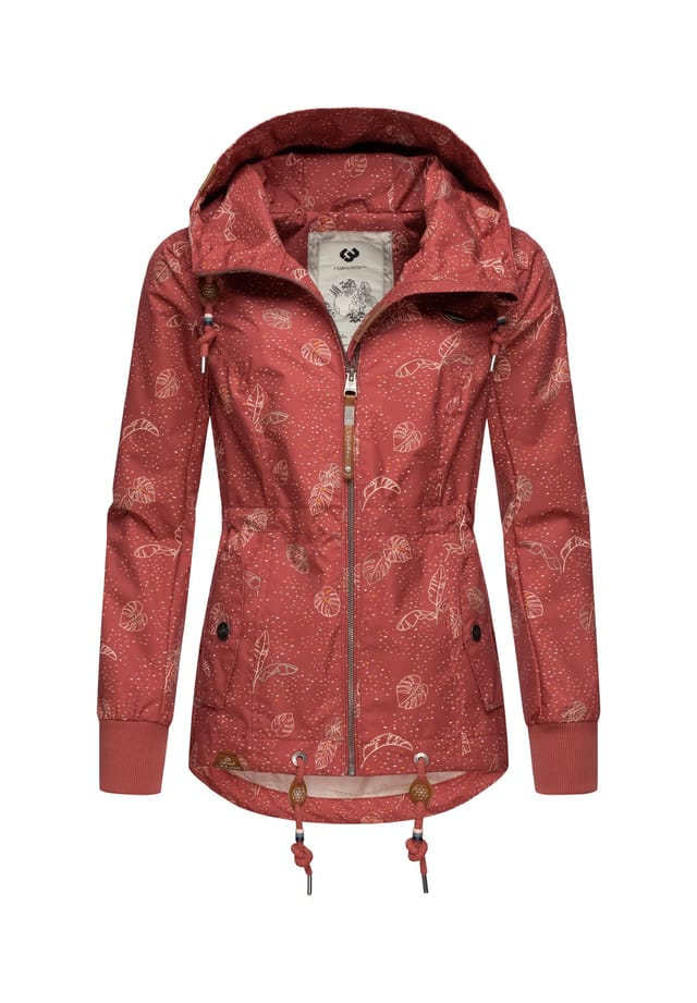 

Данка оставляет переходную куртку Ragwear, розовый