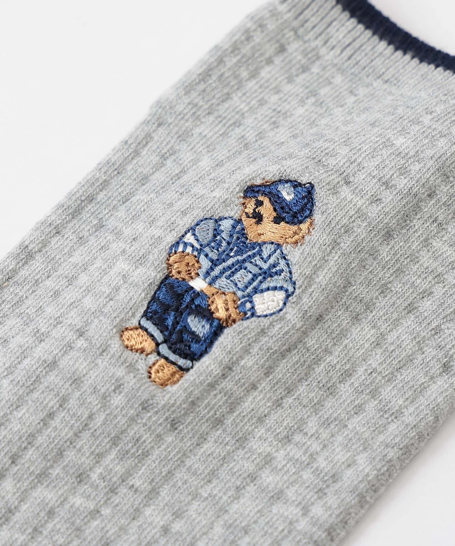 Носки POLO RALPH LAUREN из органического хлопка пике Country Bear длиной до колена (артикул 02022333) — фото 2