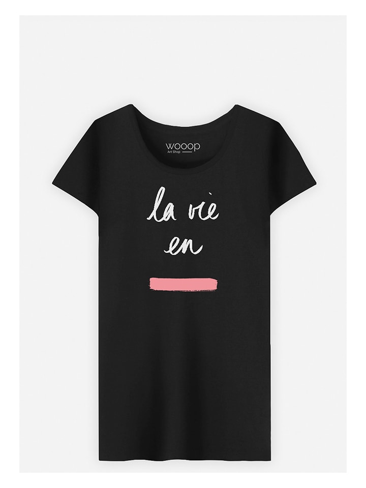 

Футболка La vie en Rose WOOOP, черный