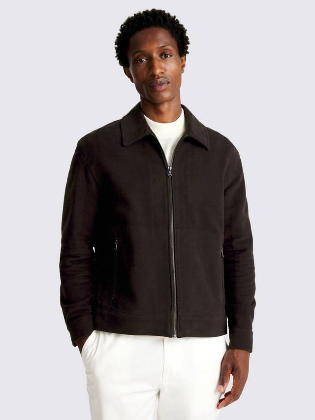 

Молескиновая куртка с молнией Moss, Red