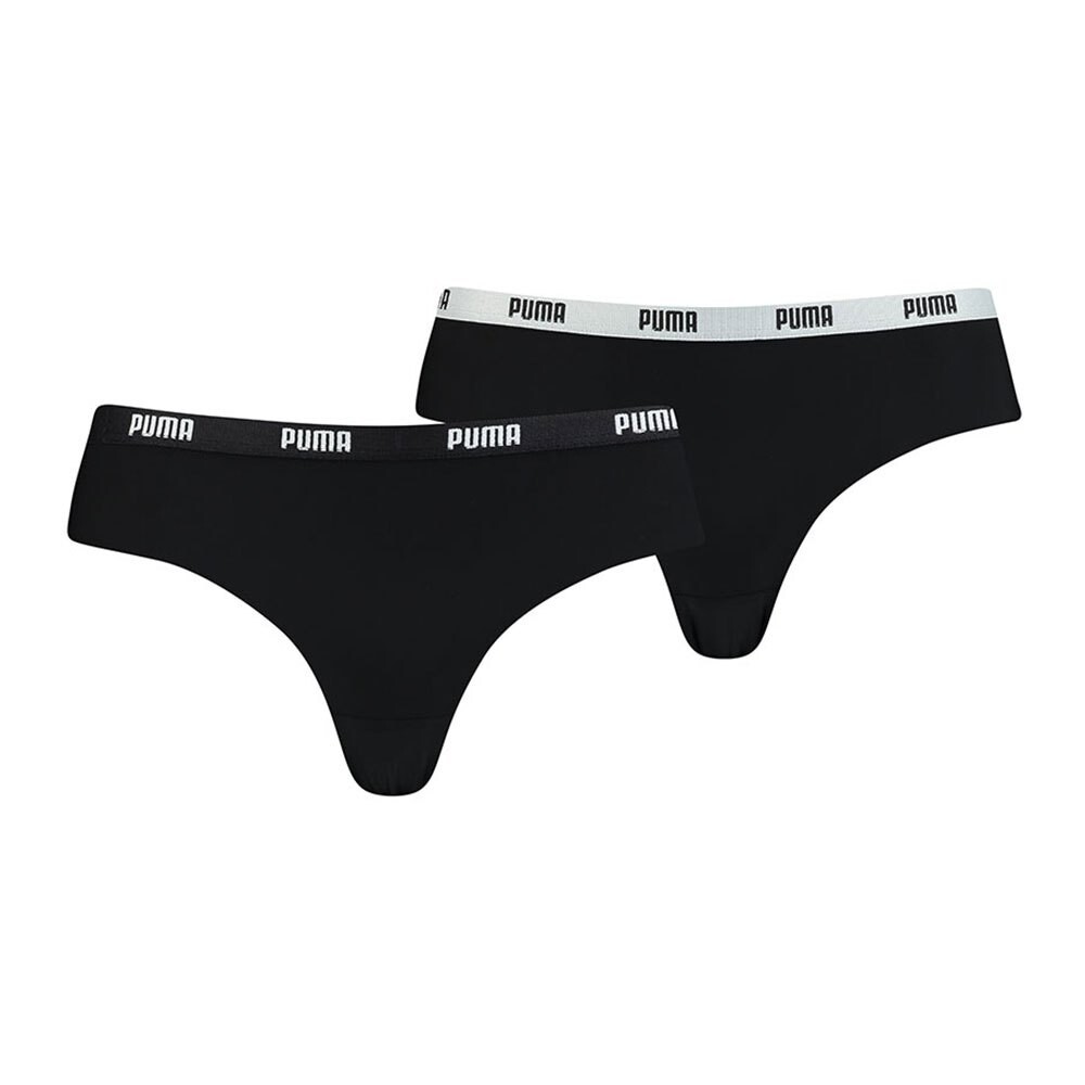 

Трусы Puma Microfiber Brazilian 2 шт, черный