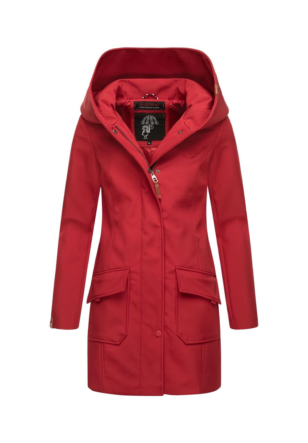 

Пальто из софтшелла Mayleen MARIKOO, цвет Dark Red