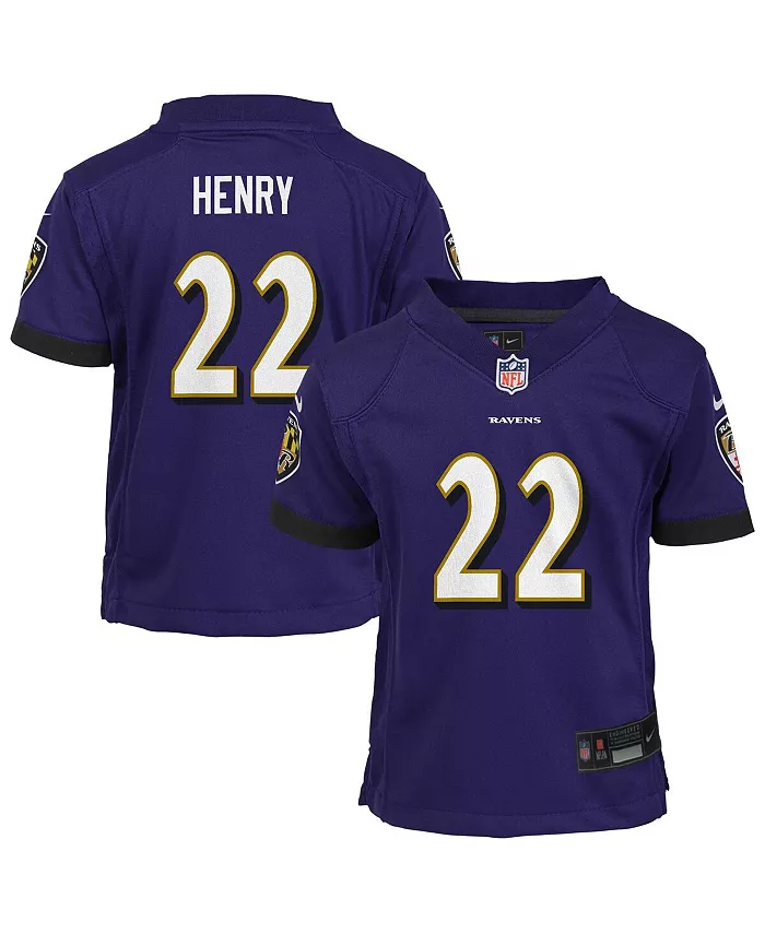 

Игровая майка Деррика Генри Purple Baltimore Ravens для малыша Nike