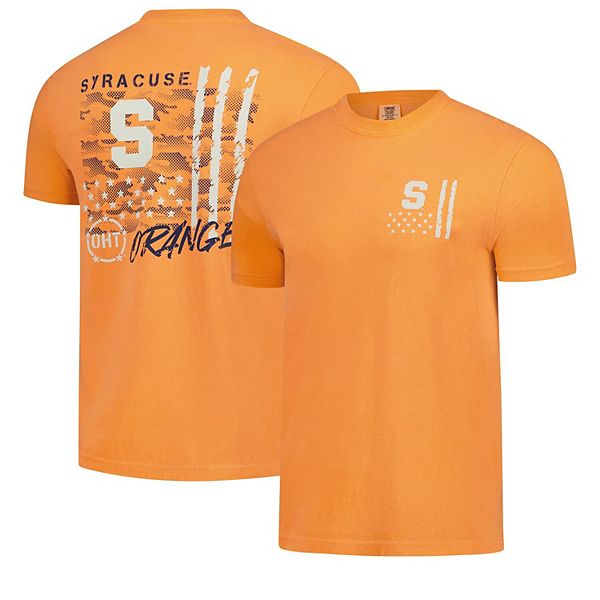 

Мужская футболка Comfort Colors оранжевая Syracuse Orange с камуфляжным принтом Image One