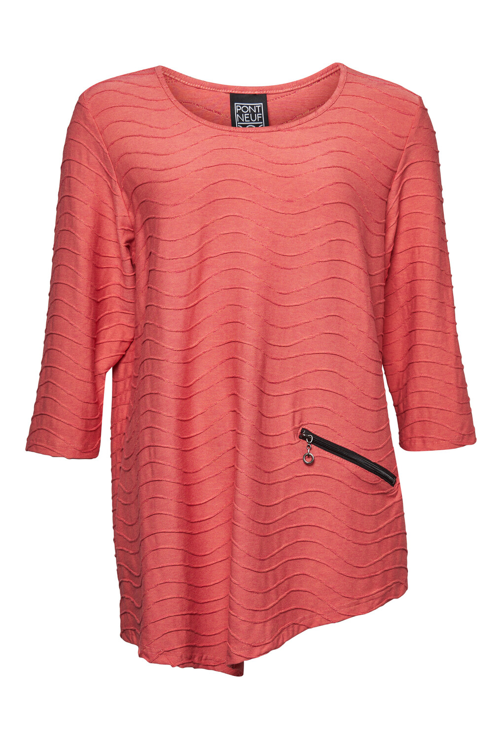 

Блуза PONT NEUF Langarm PNRosalina, цвет coral red