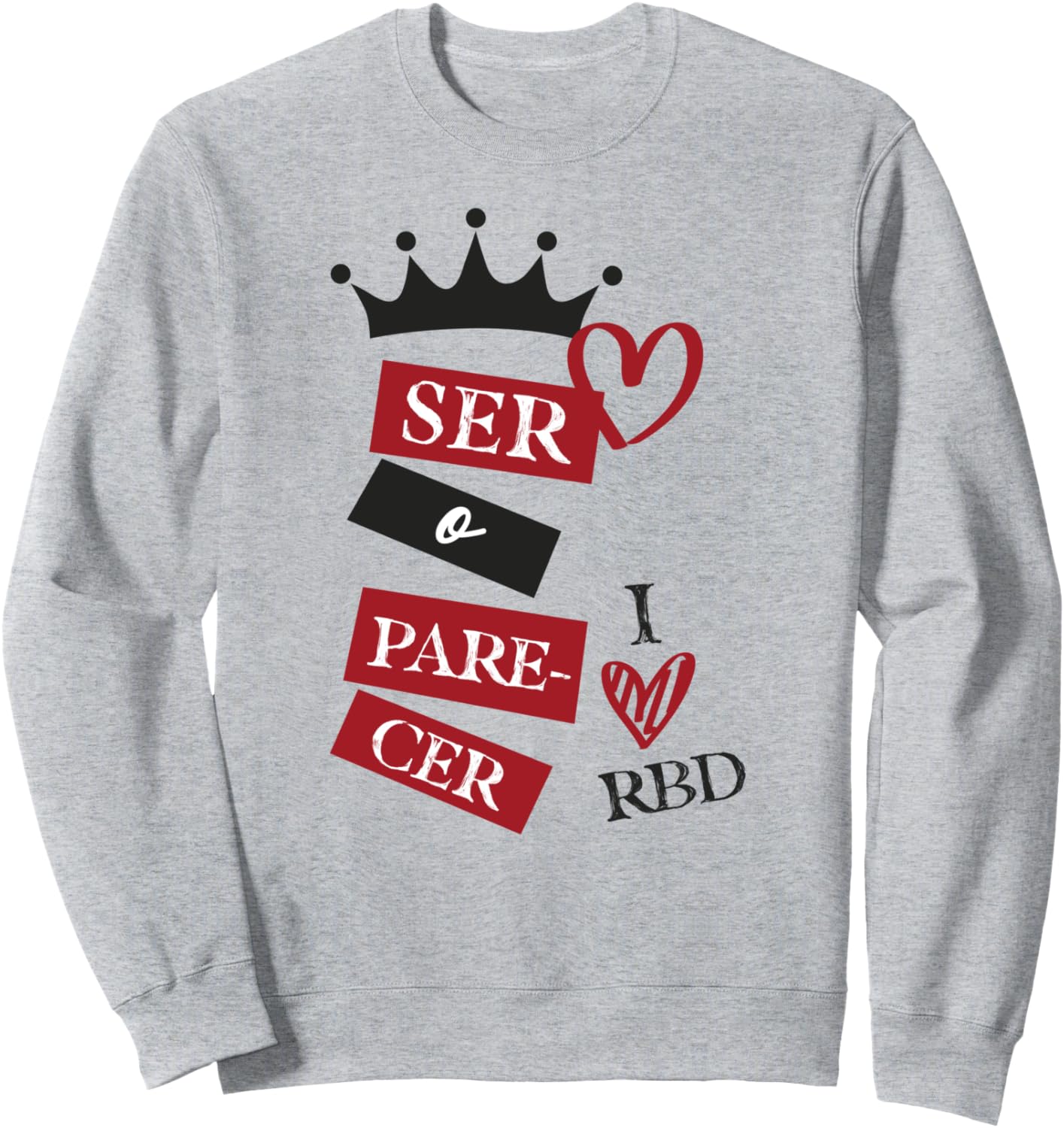 

Толстовка Rebelde Tour 2023 для концертов Rebelde Rebelde Rbd, серый