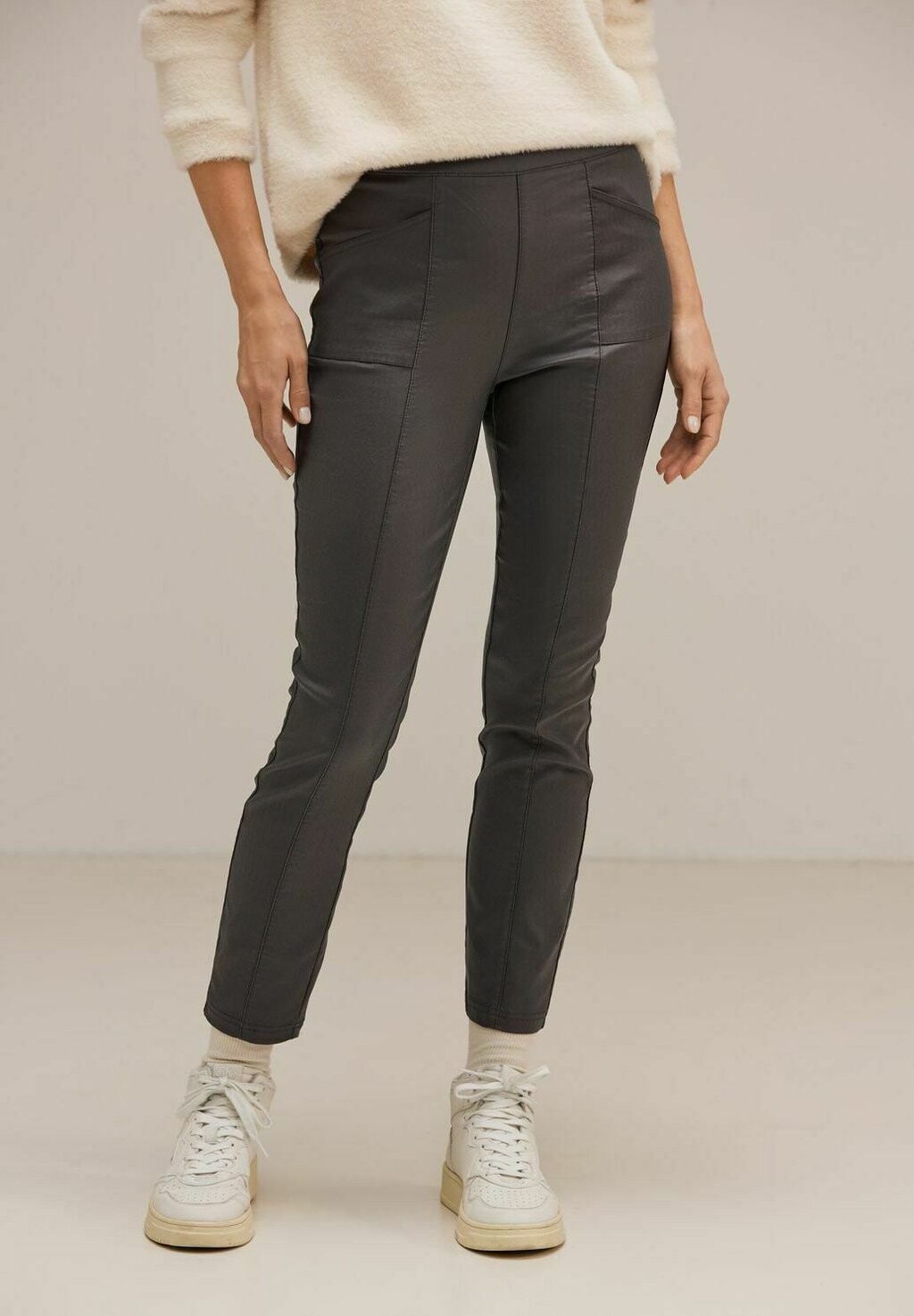 

Брюки Skinny Fit Street One, цвет braun