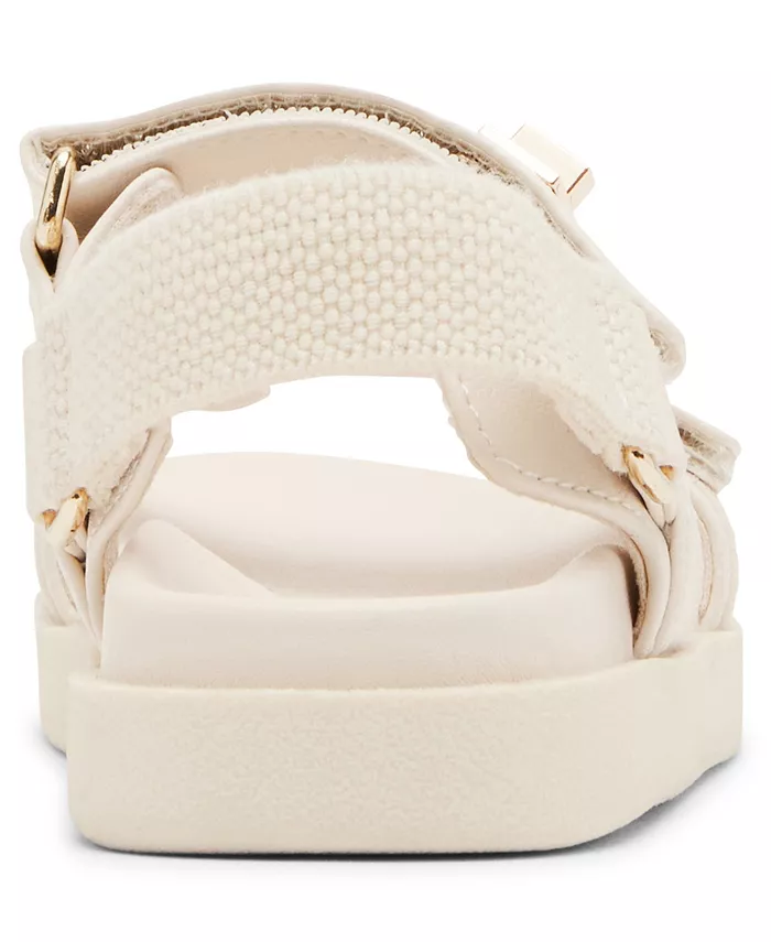 Детские сандалии T-Mona с анатомической стелькой для девочек Steve Madden, коричневый/бежевый — фото 3