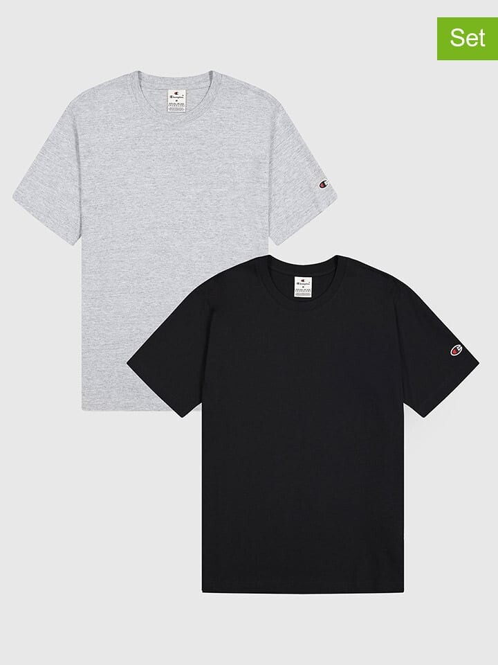 

Футболка Champion s, цвет schwarz/grau
