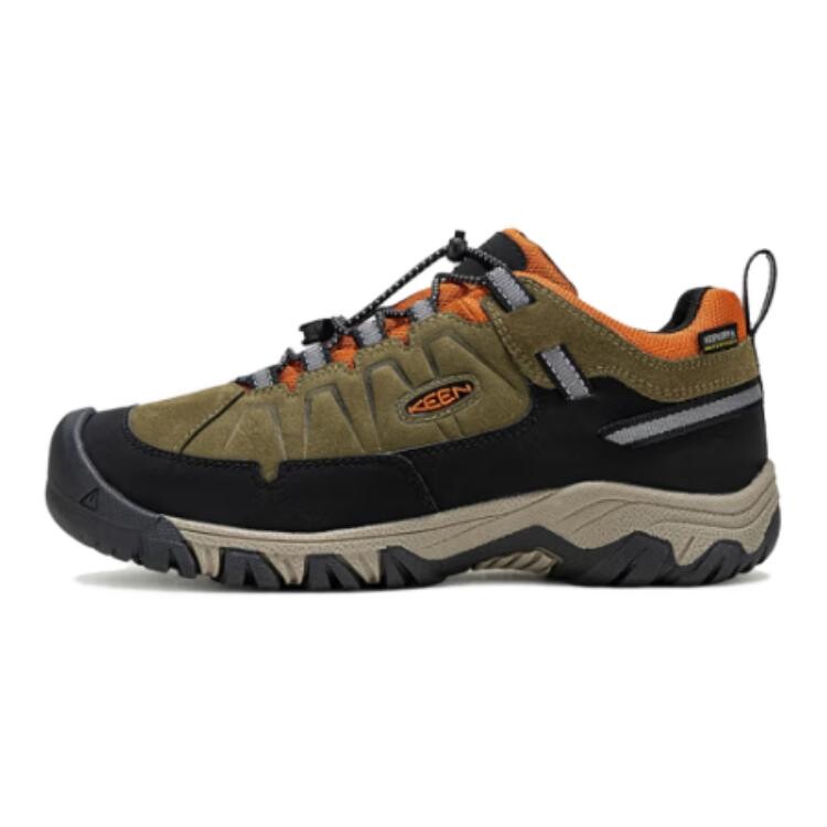 

Кроссовки KEEN Targhee 4 Kids Outdoor Shoes GS Low-top Dark Green, темно-зеленый