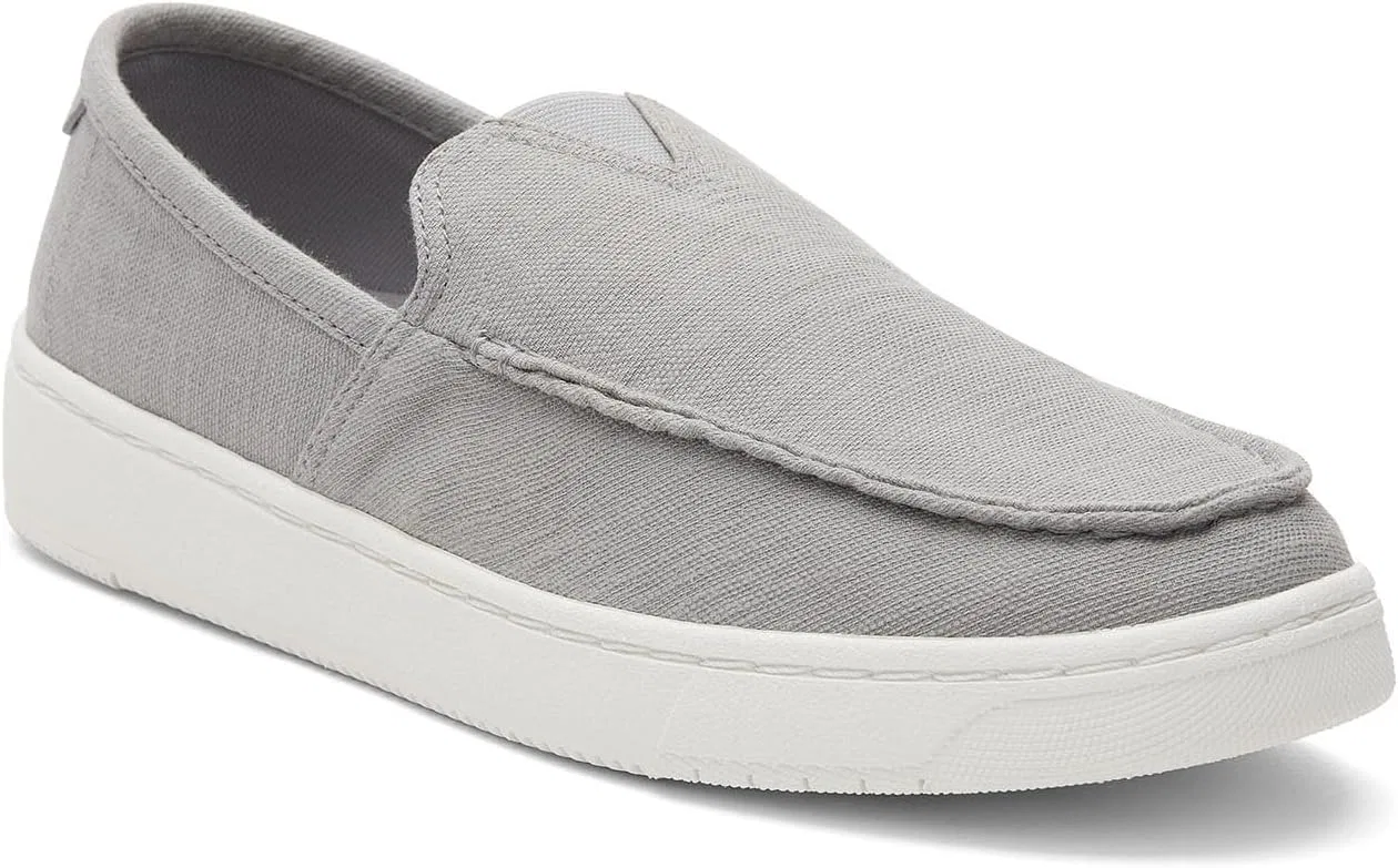 Мужские плоские туфли TOMS Trvl Lite, 2-Ultimate Grey Recycled Cotton Slubby Woven — фото 2