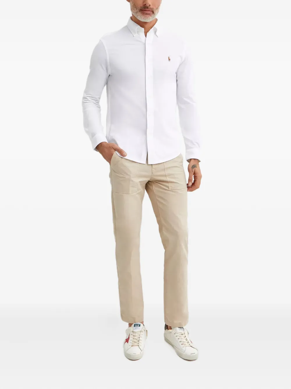 

Рубашка с длинными рукавами Polo Pony POLO RALPH LAUREN, белый