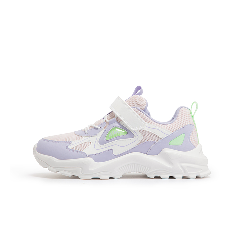 

Нескользящие износостойкие низкие детские кроссовки для повседневной носки XTEP, фиолетовый