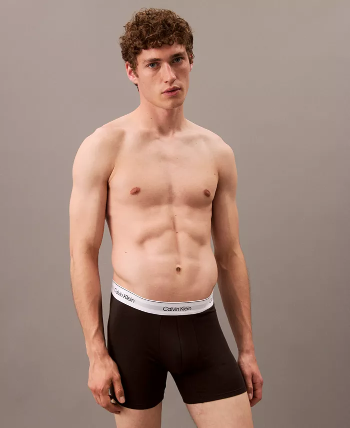 Мужские боксеры Icon Stretch, 3 шт Calvin Klein, черный — фото 2