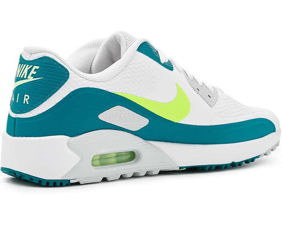 Мужские кроссовки Nike Air Max 90 G, White/Volt/Bright Spruce — фото 3