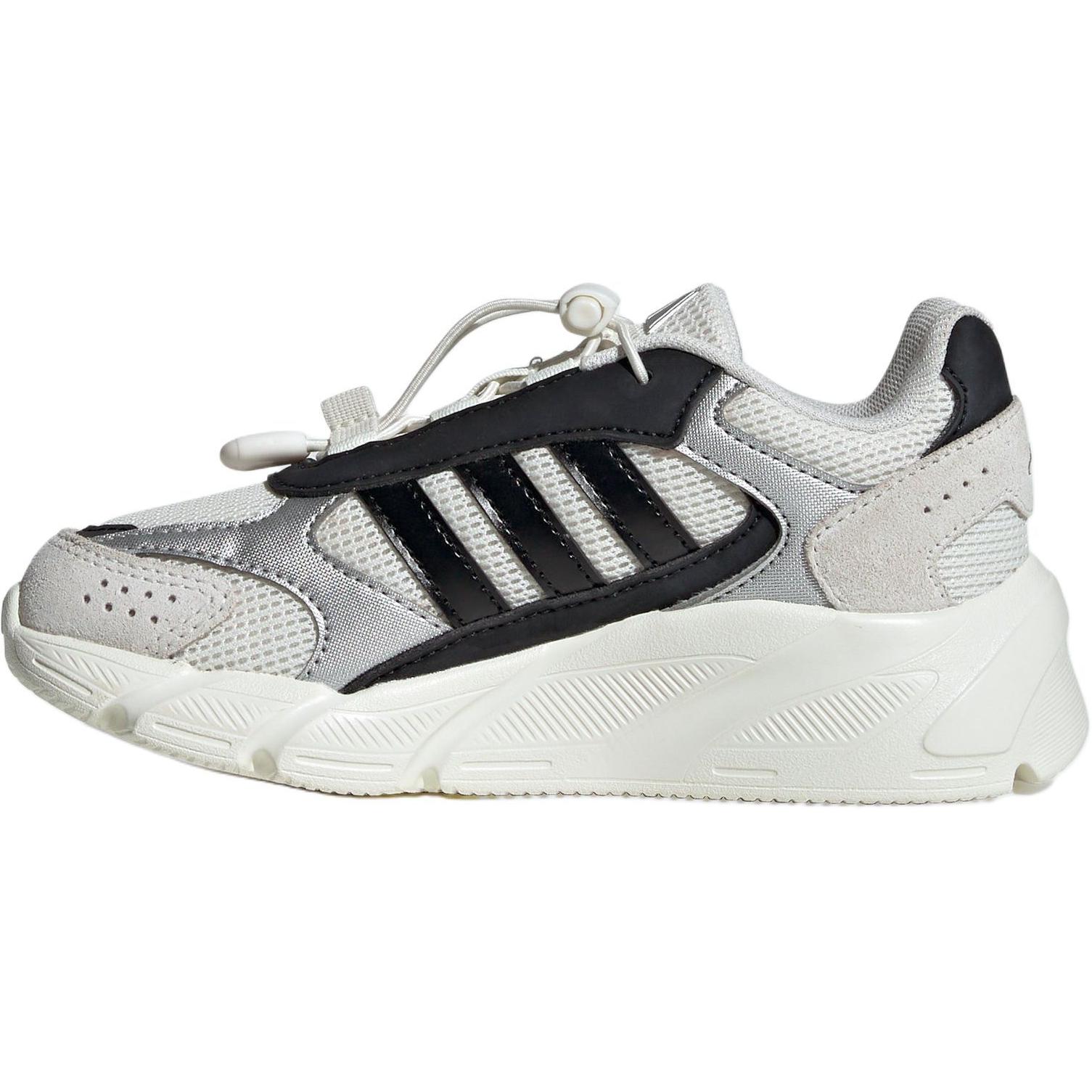 

Adidas Кроссовки для бега CRAZYCHAOS 2000 с низким верхом, устойчивые к истиранию, белые, черные, детские
