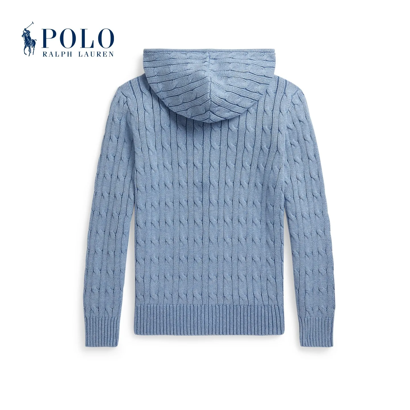 Унисекс худи Polo Ralph Lauren, 400 - синий — фото 4