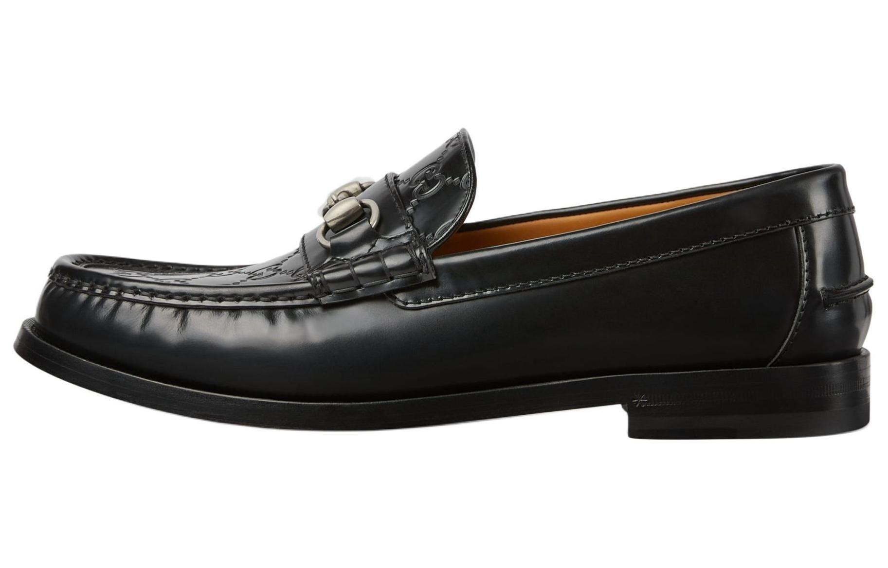 

GUCCI Лоферы Horsebit 1,5 см, мужские, черные