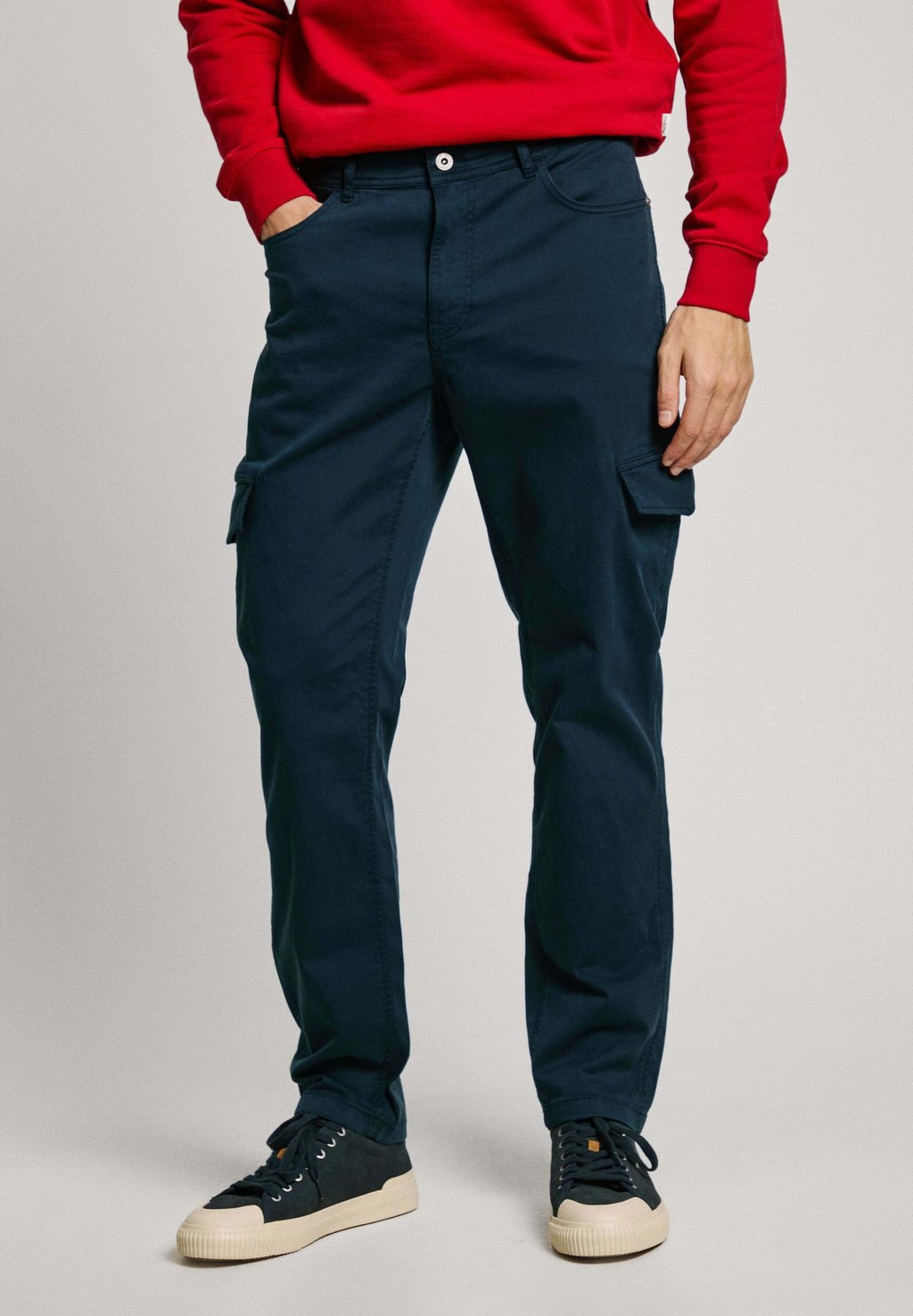 

Брюки-карго FIVE POCKETS Pepe Jeans, темно-синий
