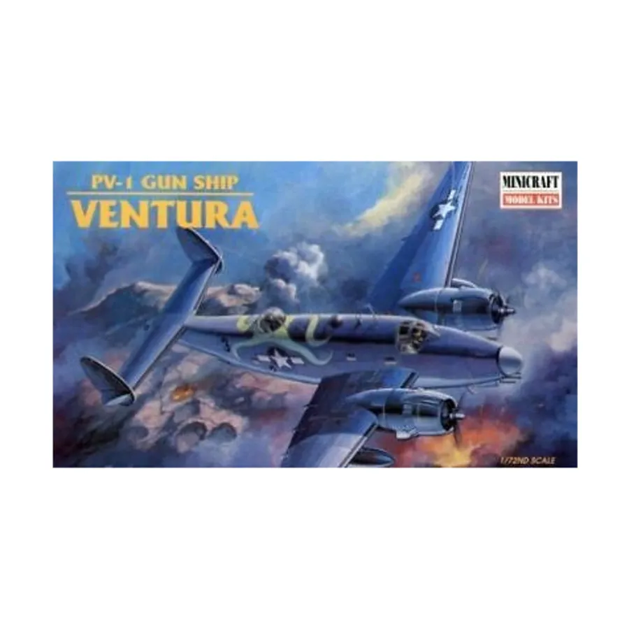 

Артиллерийский корабль ПВ-1 Вентура, Modern Aircraft & Spacecraft - 1:72 Scale (Minicraft)