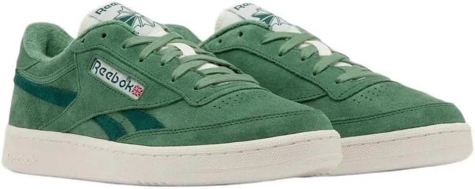 Кроссовки Reebok Unisex Club C RevengeSneaker, Fieldgreen Metalgreen Chalk — фото 2