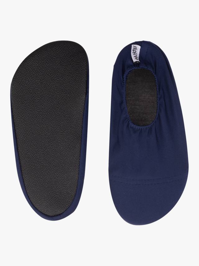 Мягкие нескользящие тапочки для плавания Slipfree, Navy — фото 2