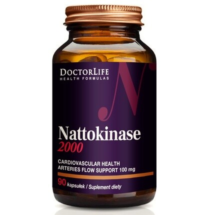 

Наттокиназа 2000 100 мг Пищевая добавка 90 капсул Doctor Life