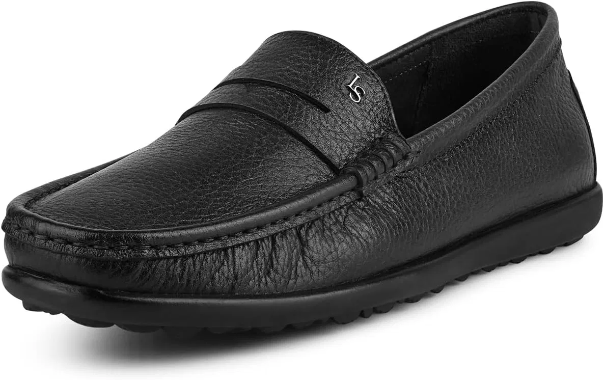 Оксфорды из натуральной кожи, LOUIS STITCH, Jet Black