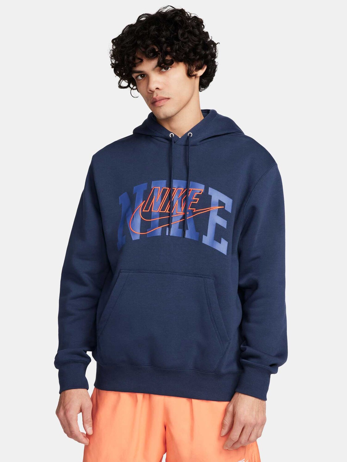 

Толстовка Nike M NK CLUB BB PO HDY ARCH GX, синий