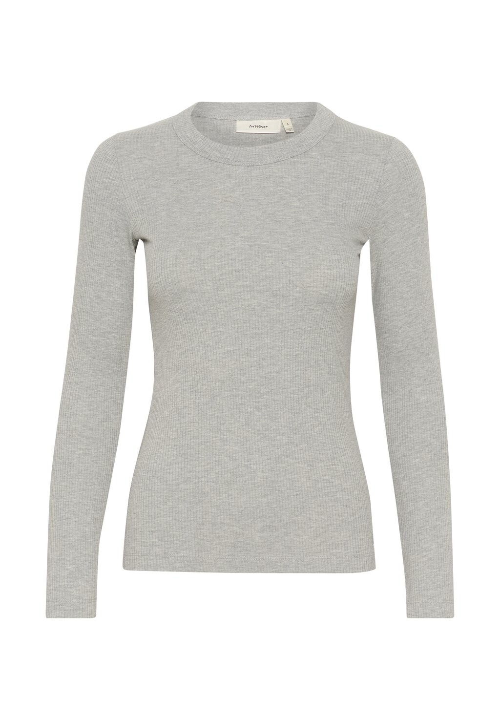 

Топ с длинными рукавами DAGNA InWear, цвет Mottled Light Grey