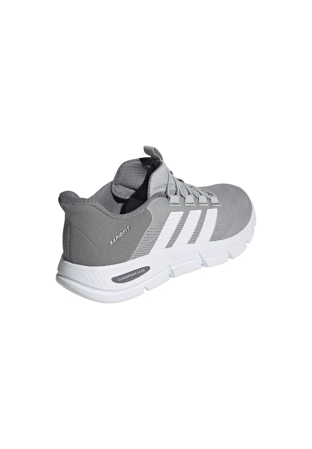 Кроссовки Cloudfoam Flex Rapidfit, Adidas, серый — фото 4