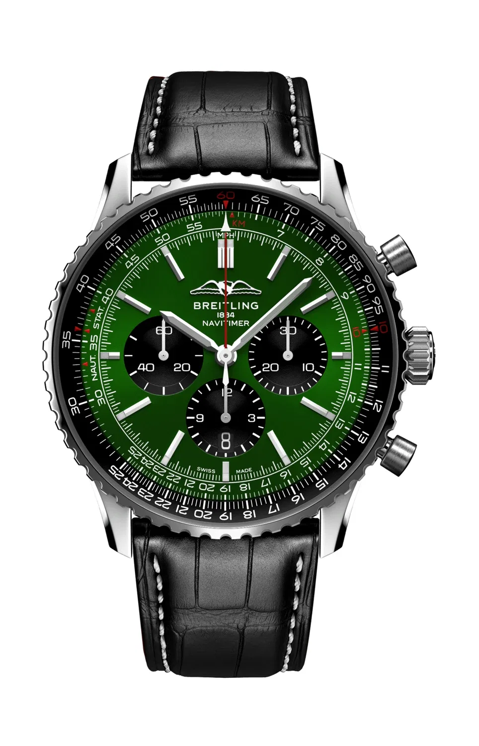 NAVITIMER B01 Хронограф 46 - AB0137241L1P1 BREITLING, черный