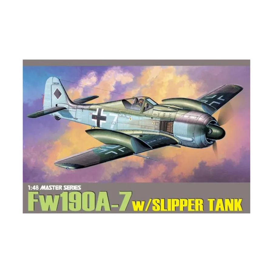 

Fw190A-7 с тапочным баком, Dragon Models - Master Series (1:48)