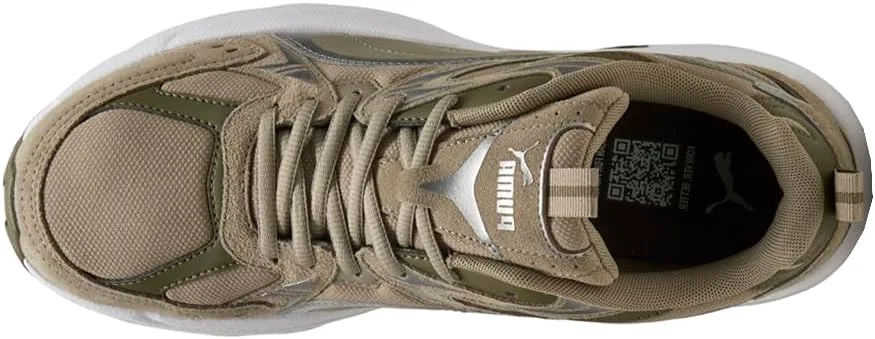 Мужские кроссовки PUMA Milenio Tech Suede с шнуровкой, повседневные - коричневые, коричневый — фото 4