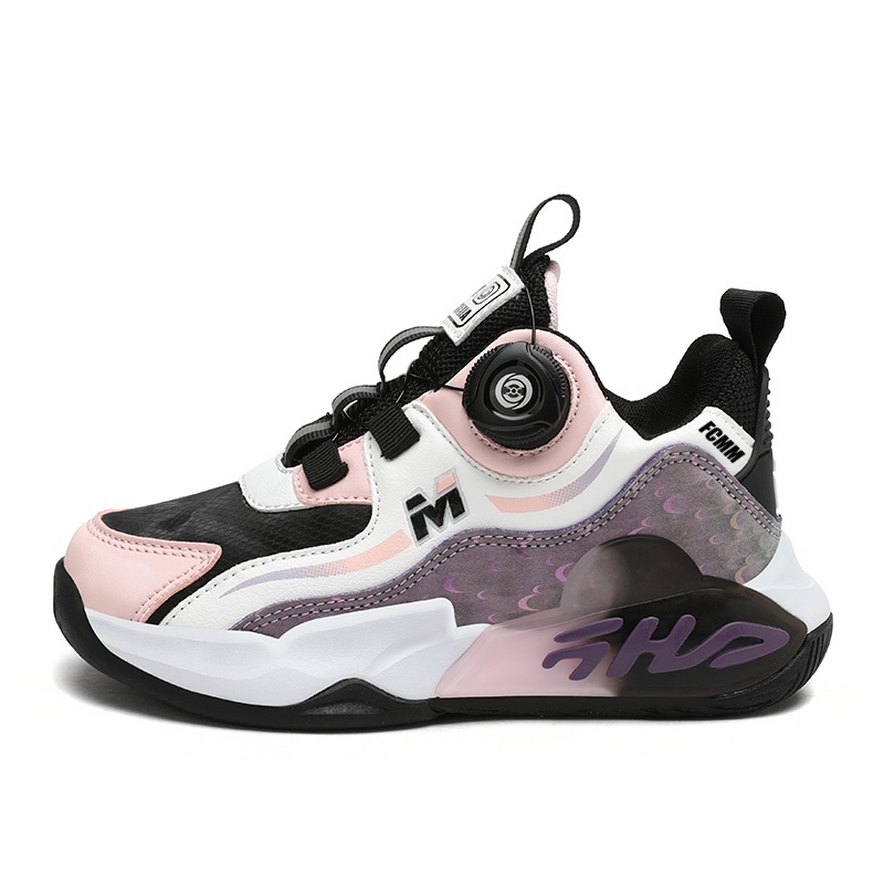 

FCMM Баскетбольные кроссовки розовые фиолетовые детские