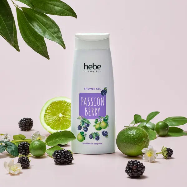 Гель для душа, 250 мл Hebe Cosmetics Passion berry blackberry&bergamot — фото 2