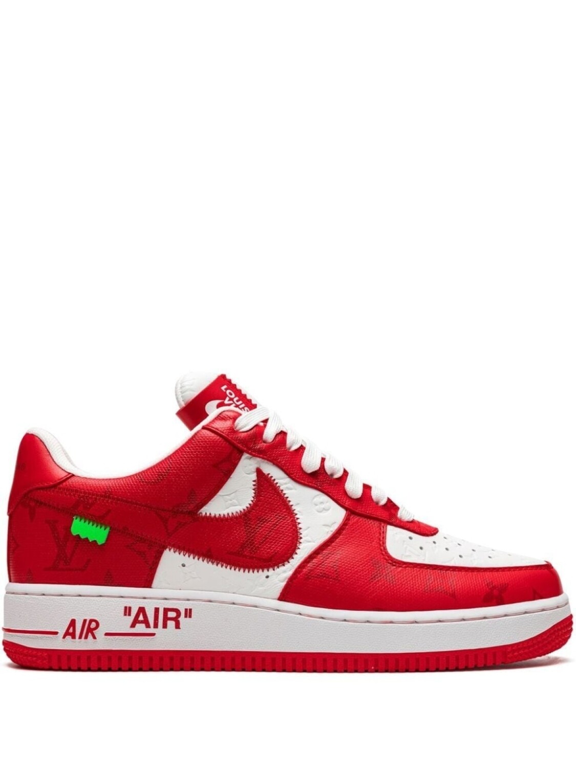 

Кроссовки Air Force 1 из коллаборации с Louis Vuitton Nike, красный