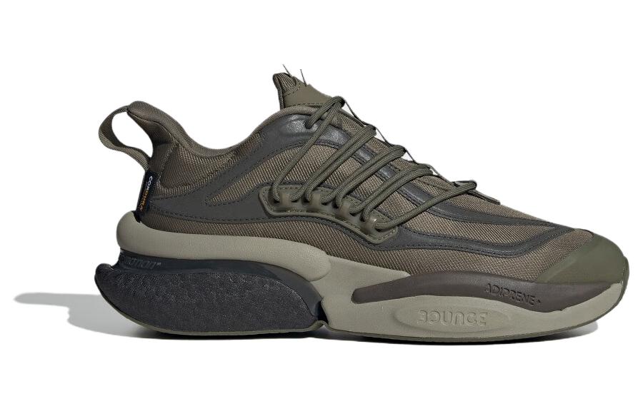 AlphaBoost V1 'Olive Strata' Adidas, черный зеленый — фото 2
