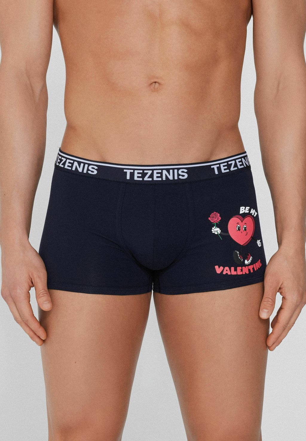 

Брюки BEDRUCKTER MIT KANTEN UND LOGO Tezenis, синий