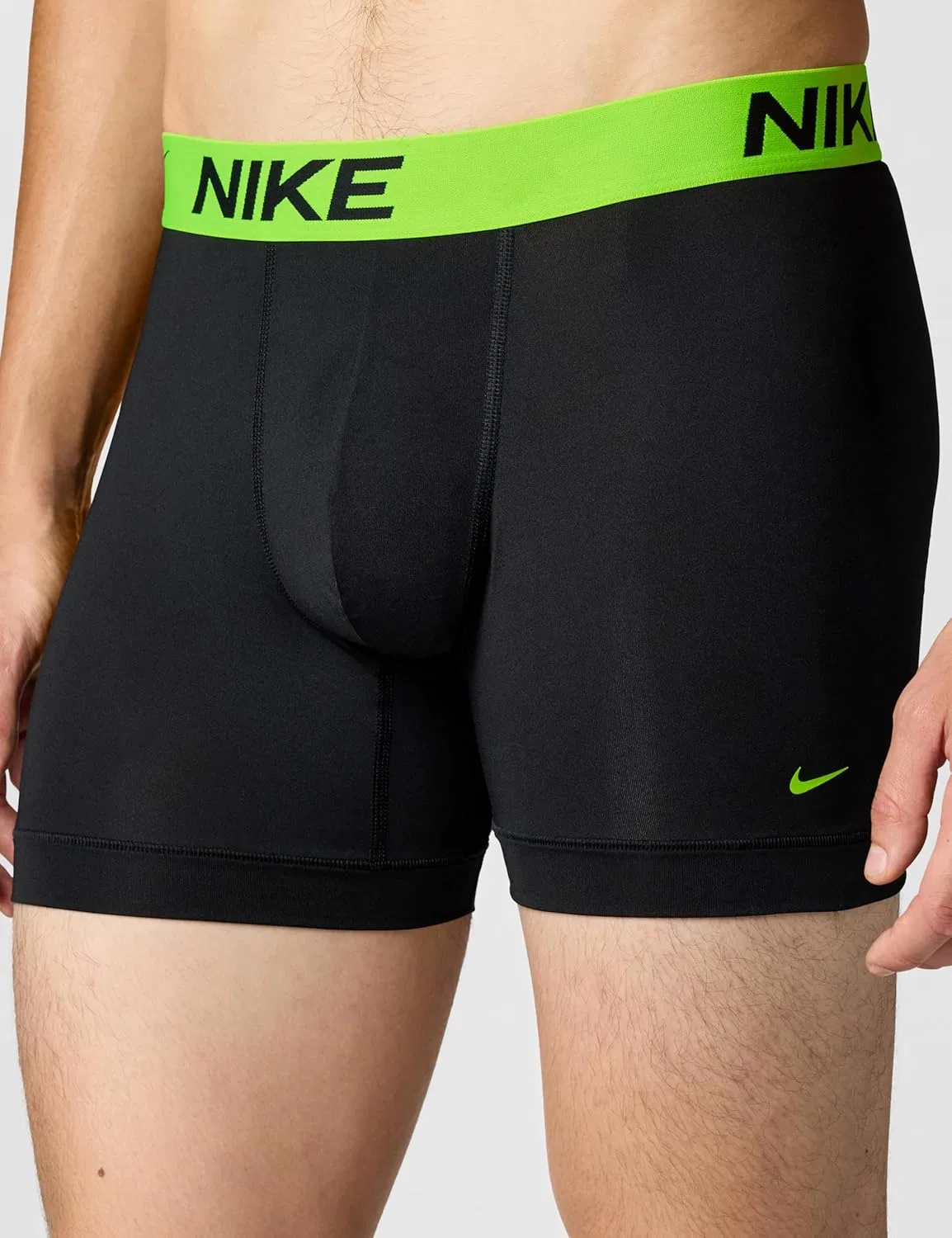 Боксеры повседневные Nike, черный с вольтом/холодным серым/университетским красным — фото 2