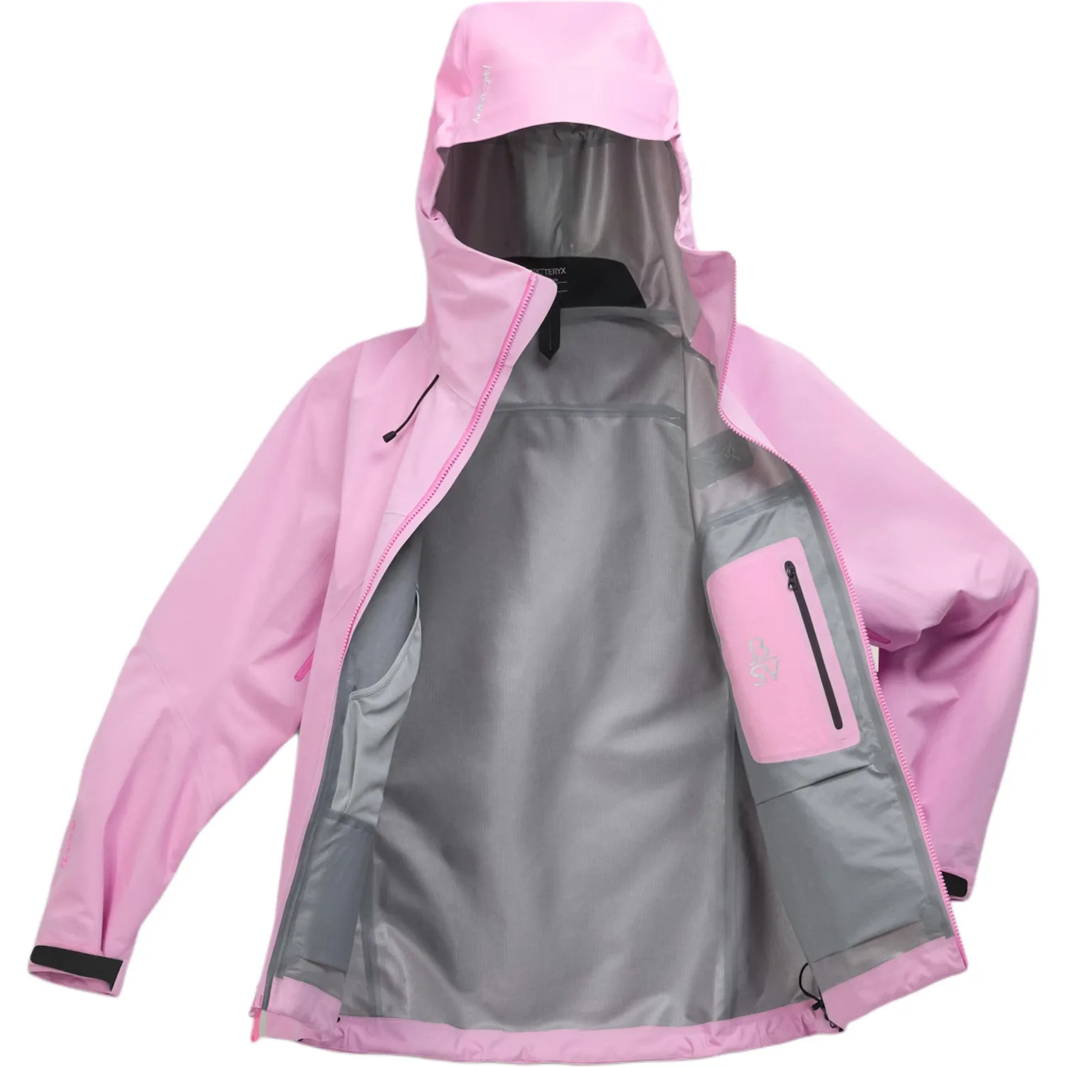 Куртка Arc'teryx BETA SV Waterproof And Windproof Windbreaker женская Arcteryx, pineberry/tide розовый — фото 4