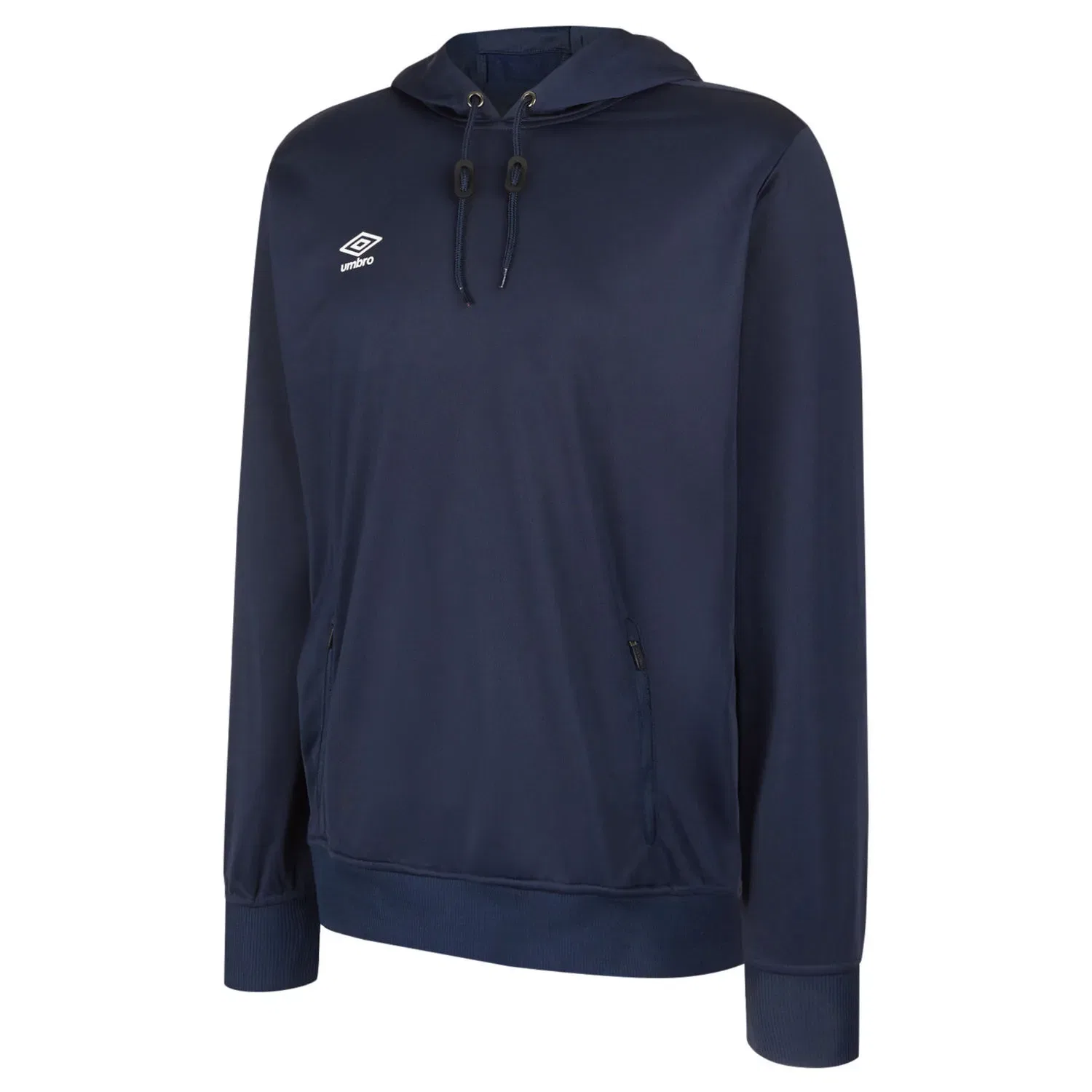 Худи детское с логотипом Umbro, темно-синий